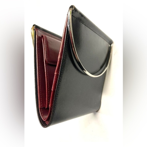 Cartier Trinity wallet…SUPER RARE with one gold and one silver handle - Picture 7 of 14